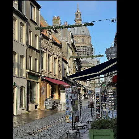 아파트 Le Henry Au Coeur De La Vieille 볼로뉴쉬르메르